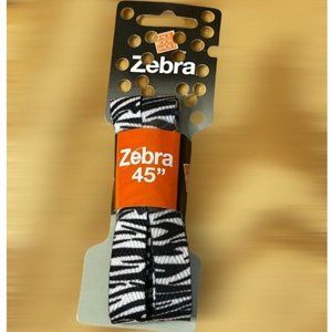 Zebra 45" Shoe Laces